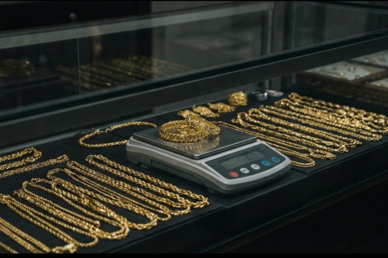 Kilau Tenang Pasar Emas Sampit Menjelang Ramadan