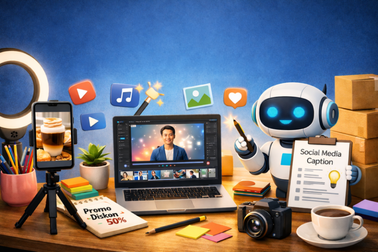 Dapur Konten UMKM, Cara AI Bantu Bikin Foto, Video, dan Caption dalam Sehari