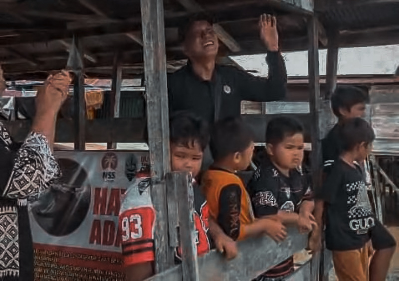 Rasa Waswas di Bantaran Sungai Tabuk, Warga Kota Besi Hulu Diminta Waspada