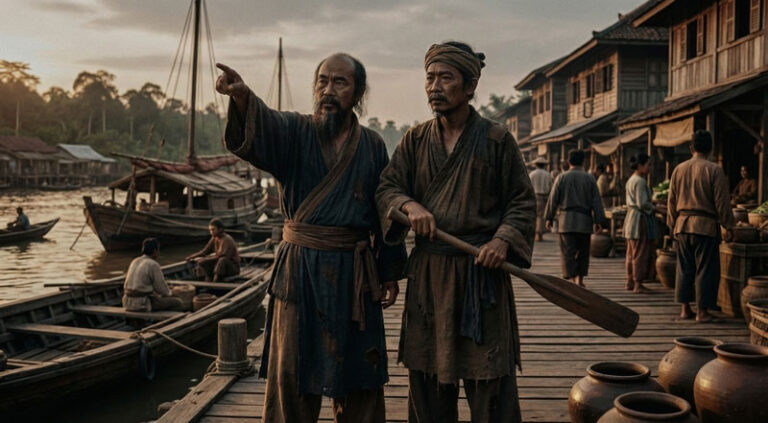 Jejak Diaspora Cina di Tepi Mentaya, Dari Perdagangan Sungai hingga Harmoni Komunitas