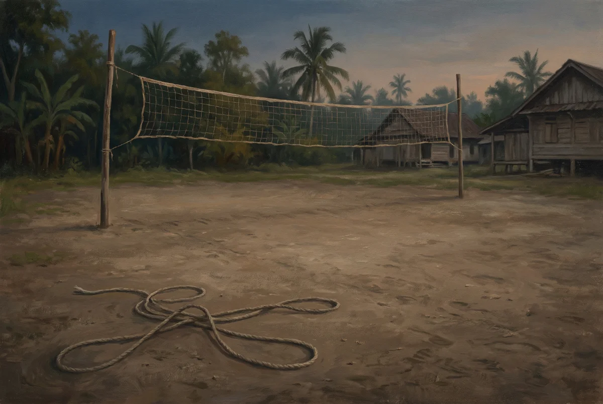 Lapangan Voli, Tali, dan Malam Tragedi di Desa Merah: Mengurai Pembunuhan Berencana oleh Perangkat Desa