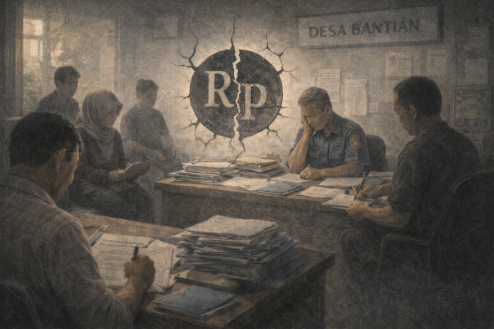 Tunggakan Honor Desa di Bantian: Cermin Tata Kelola Desa yang Retak di Kotim