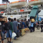 4.083 Penumpang Tinggalkan Sampit, Masa Arus Mudik di Pelabuhan Sampit Tinggal Dua Kali Keberangkatan Lagi