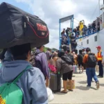 Angkutan Arus Mudik Terakhir, Jumlah Penumpang Kapal di Pelabuhan Sampit Capai 6.638