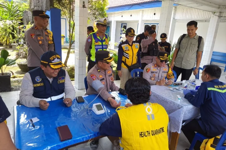 BKK Kelas II Sampit Buka Layanan Kesehatan Gratis, Imbau Penumpang Waspada Wabah Penyakit Nipah dan TBC