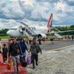 Tren Angkutan Penumpang Pesawat Naik 25,6 Persen, Posko Angkutan Lebaran di Bandara Sampit Berjalan Lancar