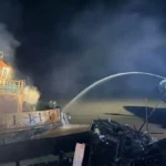 Kebakaran TB Batara VII Masih Diselidiki, KSOP Sampit Apresiasi Kolaborasi Cepat Penanganan di Lapangan