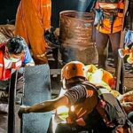 Dentuman Berujung Duka, Kebakaran di DermagaTanah Mas Renggut Nyawa, Korban Ditemukan Tinggal Tulang