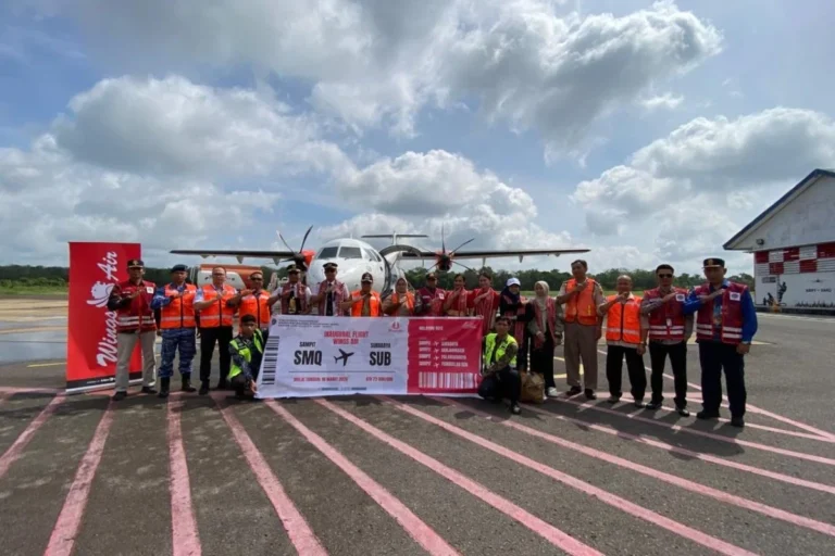 Wings Air Kembali Beroperasi di Sampit, Sediakan Layanan Lima Rute Strategis Lintas Kalimantan