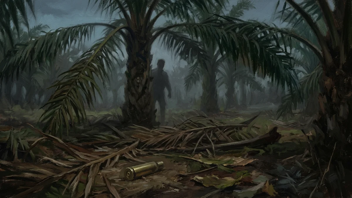 ILUSTRASI Kebun sawit di Kotawaringin Timur tak hanya menyimpan hasil panen, tetapi juga jejak panjang kekerasan bersenjata yang membayangi petugas dan warga sejak 2015.