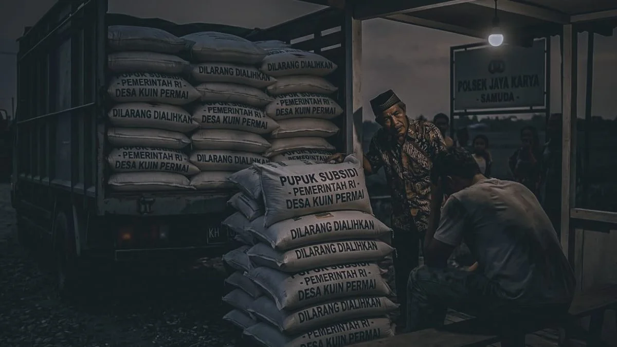8 Ton Pupuk Disita di Teluk Sampit: Ancaman Tersembunyi di Piring Makan Rakyat