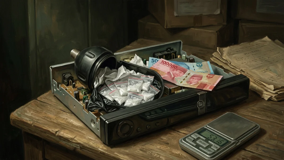 Sabu 53 Gram di Receiver Parabola: Upah Titipan Rp200 Ribu Antar Suhadi Jadi Pesakitan di PN Sampit