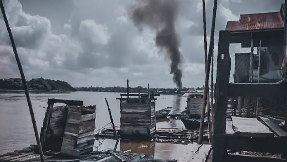 Tiga Rumah di Desa Batuah Seranau Ludes, Warga Berjibaku tanpa Dukungan Pemadam