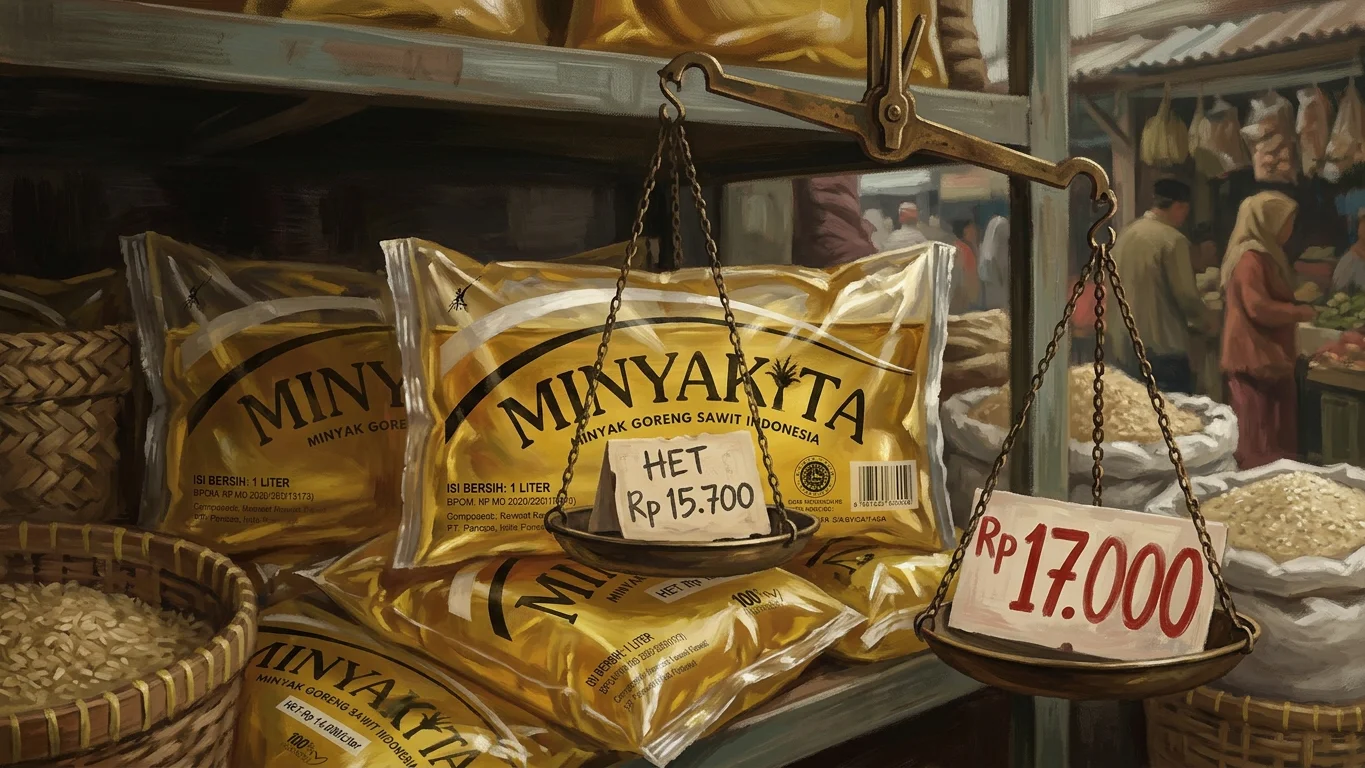 Harga Minyak Kita di Sampit Tembus Rp17 Ribu, Pedagang Terpaksa Jual Melebihi HET