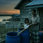 Ancaman Ganda di Selatan Kotim: Saat Sungai Menawar dan Sumur Mengering
