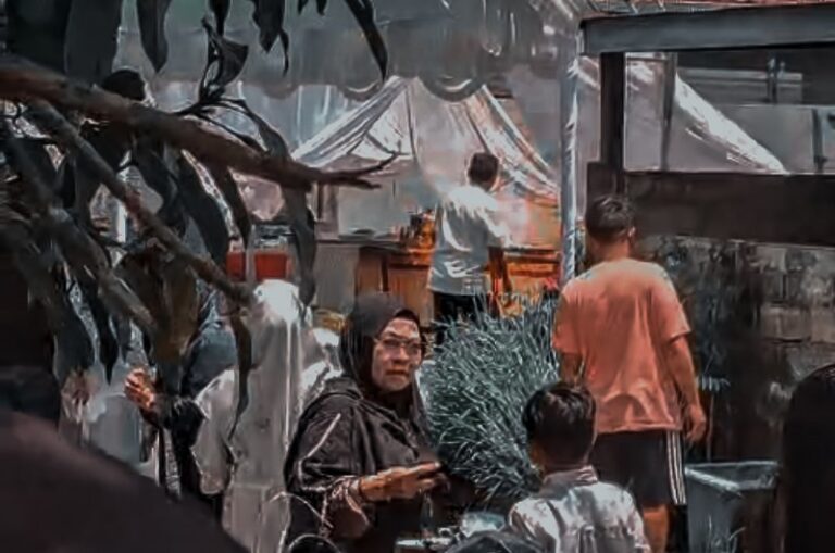 Nyaris Jadi Duka di Hari Bahagia, Api Sambar Tenda Acara di Sampit