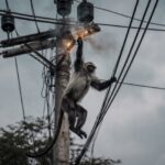 Tersengat Listrik di Tengah Kota, Lutung Hirangan Jadi Korban “Kemajuan” yang Tak Ramah Satwa