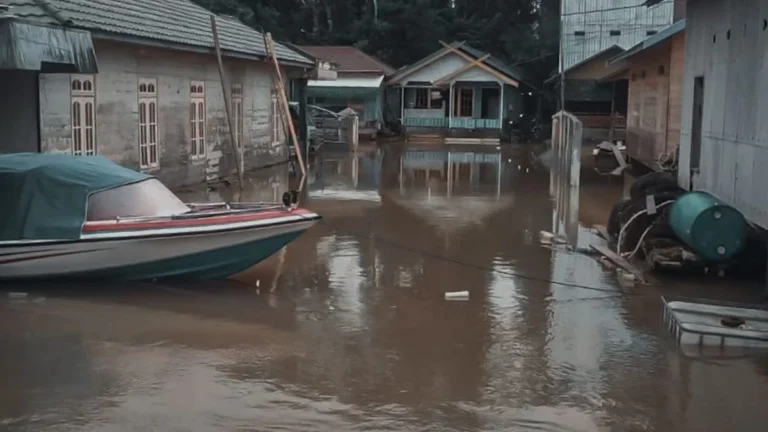 Enam Desa Telaga Antang Diterjang Banjir, Ekspansi Sawit Dituding Biang Kerok