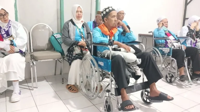 Gagal Berangkat di Kloter 6, Pasutri Kotim Kini Sehat dan Layak Terbang Kloter 9