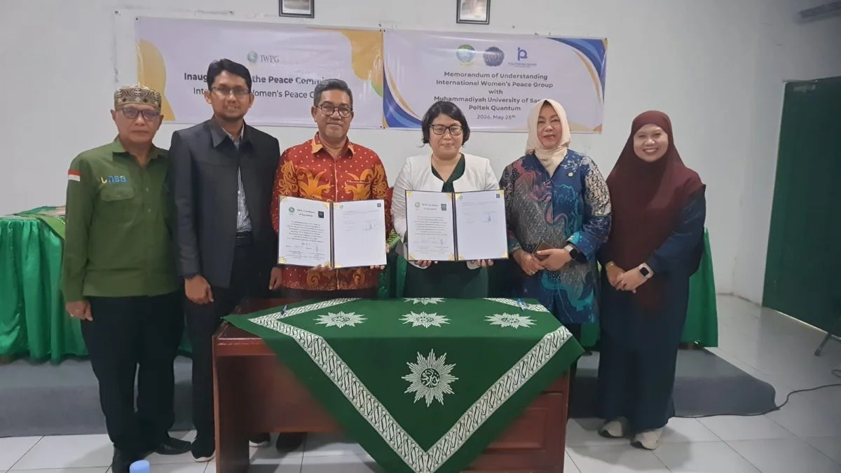 UMSA dan IWPG Teken Kerja Sama, Kampus Siap Cetak Agen Perdamaian