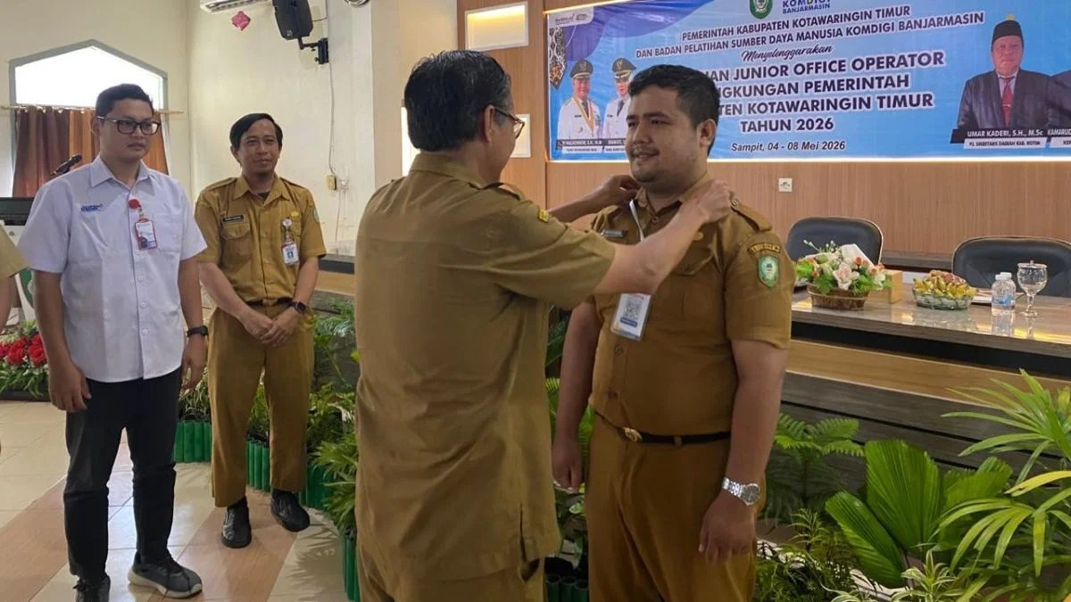 Dorong Transformasi Digital, 70 ASN Pemkab Kotim Dilatih Jadi Operator Andal