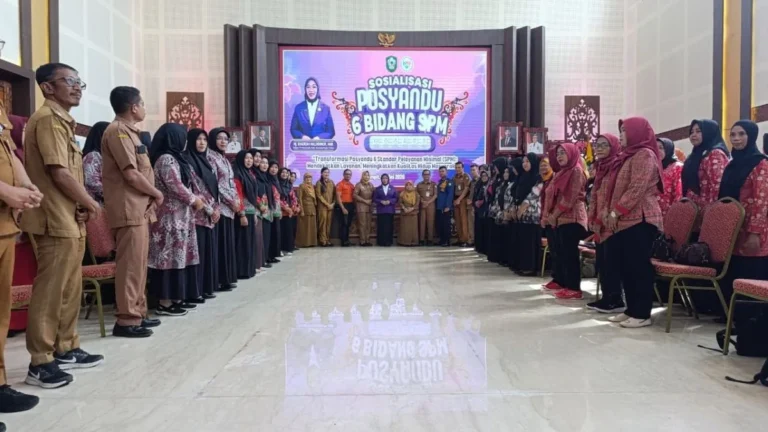 Transformasi Posyandu 6 SPM, Khairiah Halikinnor Tekankan Sinergi Layanan Dasar hingga Tingkat Desa