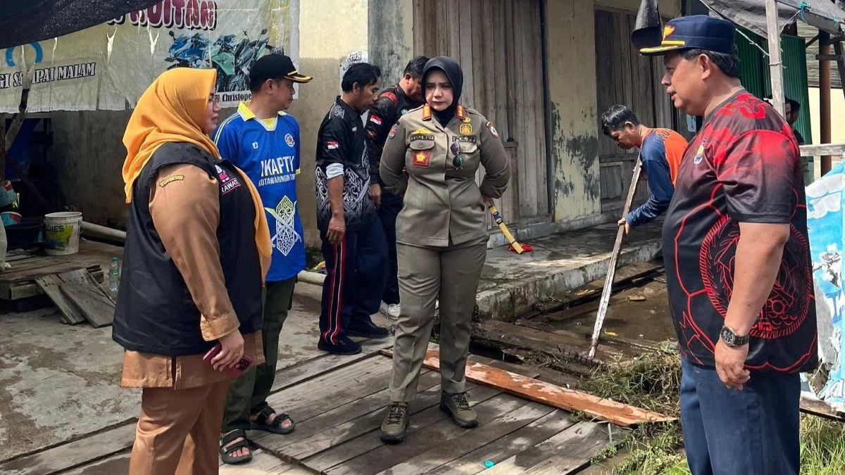 Tantangan Banjir Sampit, Wabup Kotim Dorong Dana Pokir Wakil Rakyat Dipakai Tangani Drainase