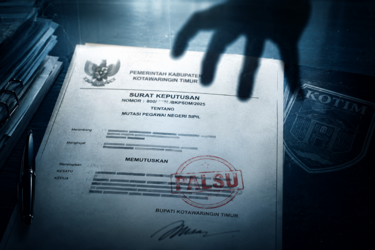 Skandal SK Mutasi ‘Aspal’ di Kotim: Nama Bupati Dicatut, Sistem Birokrasi Kebobolan?