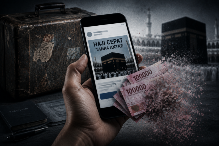 Di Balik Janji “Haji Cepat” di Media Sosial, Rp450 Juta Milik Warga Kotim Raib Tanpa Kepastian