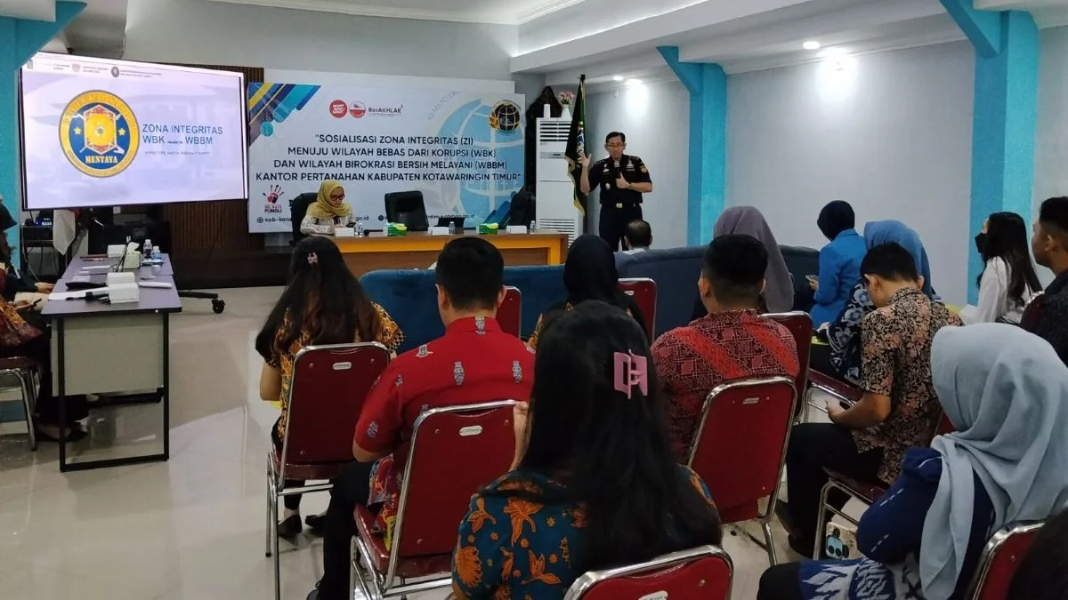 Tularkan Pengalaman Raih WBK, Kepala Bea Cukai Sampit Tekankan Reformasi Birokrasi Harus Dimulai dari Perubahan Mindset
