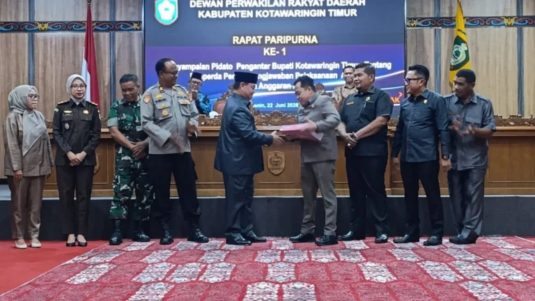 Banjir Kritik di Balik WTP ke-12: DPRD Kotim Kejar Sisa Anggaran Rp171 Miliar dan Pajak yang Meleset