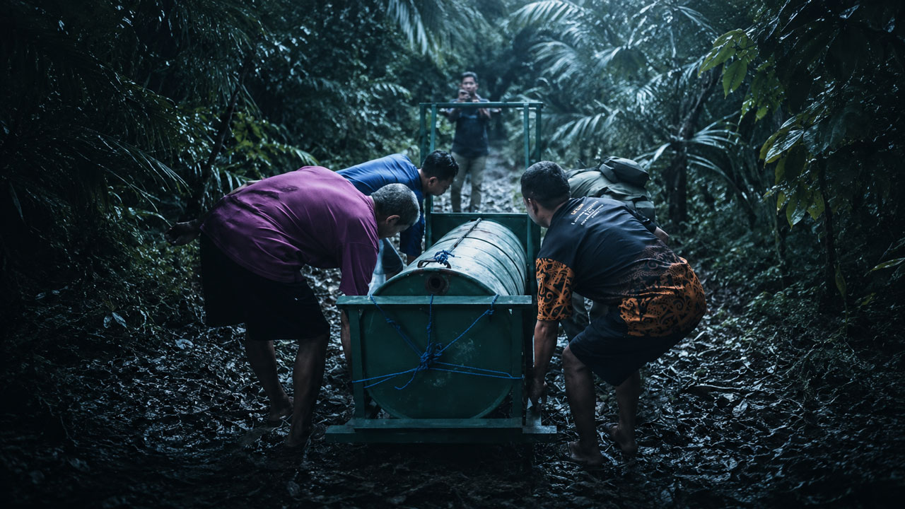 Perangkap Sungai Paring Kosong Melompong Saat Beruang Madu Pilih Gerilya Berburu Durian di Pedalaman Cempaga