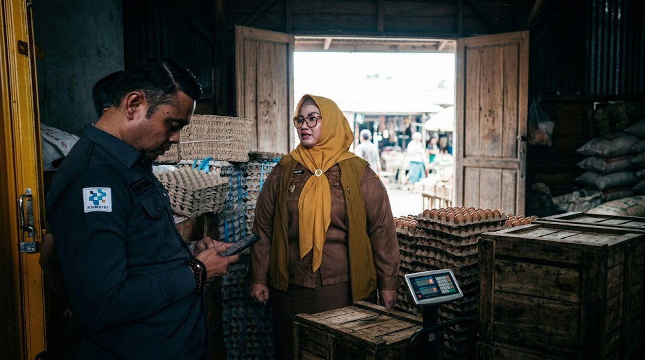 Siasat Gurita Distribusi Peras Peternak Lokal: Harga Telur Anjlok di Kandang, Meroket di Pasar Kotim
