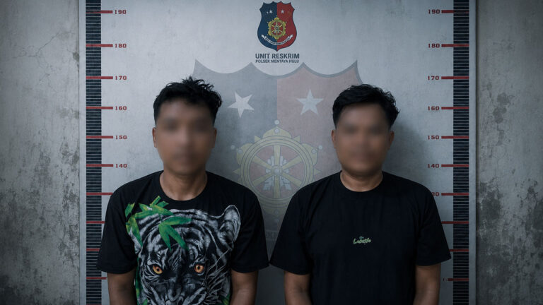 Darah Organ Tunggal Kuala Kuayan: Pelarian Jagal MA Berakhir di Tangan Tim Gabungan Setelah Tikam Remaja Hingga Pisau Tertancap