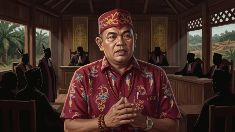 Pertaruhan Wibawa Hukum Adat Kalteng Lawan Sinar Mas, Basara Hai Jadi Tumpuan Terakhir Warga Sebabi