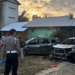 Suasana Seperti Perang, Perangkat Desa Bantah Warga Tumbang Kalemei Kepung Polisi