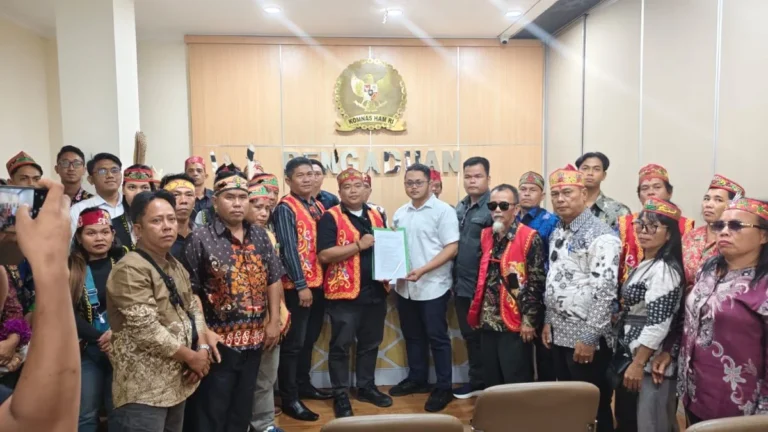Sengketa Perdata Dipaksa Pidana, Puluhan Warga Dayak Kotim Tuntut Perlindungan Komnas HAM