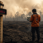 BPBD Kotim Tertahan Parameter Kualitas Udara Kenaikan Status Darurat Karhutla Masih Menggantung Meski Lima Puluh Sembilan Hotspot Menyala Sehari