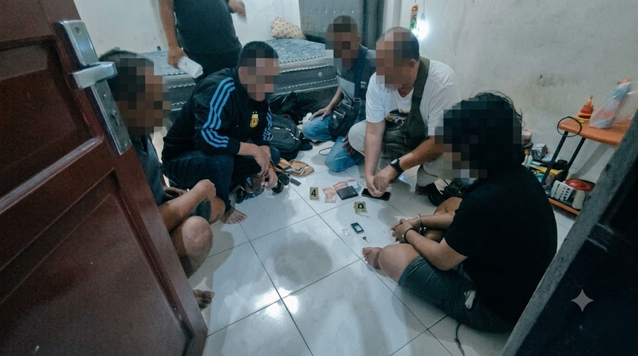 Manfaatkan Kamar Hotel Jadi Gudang Narkoba, Pengedar 57 Gram Sabu Ditangkap di Sampit