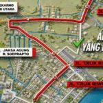 Jalan Tjilik Riwut Km 4 Ditutup Permanen Akhir 2026, Rute Sampit-Palangka Raya Dialihkan melalui Jalan Jaksa R. Soeprapto