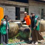 MPZ ALPI Bersama DMC Dompet Dhuafa Salurkan 55.000 Liter Air Bersih untuk Warga Terdampak Kekeringan di Kotim
