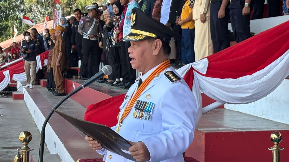 Momentum HUT RI, Bupati Kotim Ajak Masyarakat Gotong Royong Padamkan Karhutla