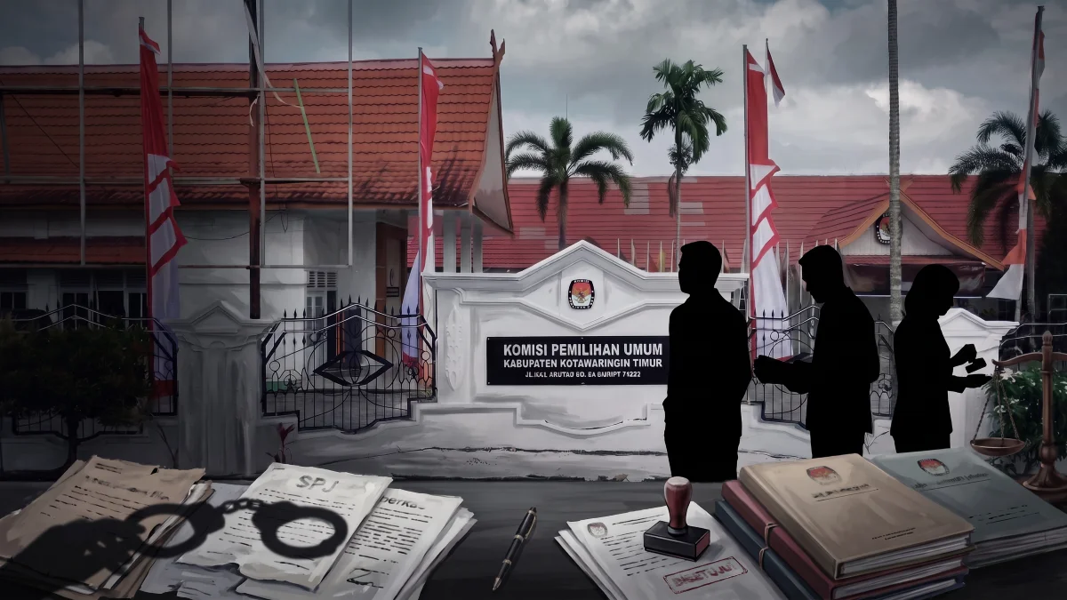 Membaca Nasib Sekretariat KPU Kotim: Antara Jerat Pidana dan Celah Lolos Doktrin Perintah Jabatan
