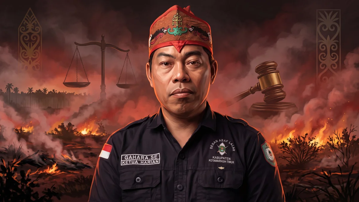Hukum Negara Buntu, Peradilan Adat Menunggu: Ultimatum DAD Kotim bagi Korporasi Karhutla