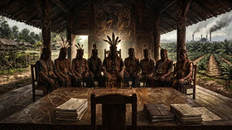 Pertaruhan di Desa Sebabi: Peradilan Adat Dayak Siap Menantang Raksasa Sawit