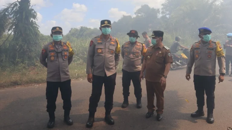 Hotspot Kotim Tertinggi di Kalteng, Kapolda Perintahkan Pelaku Pembakar Lahan Ditindak Tegas