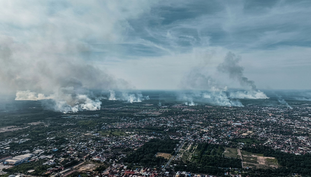 Dikepung 3.840 Hotspot, Karhutla Kotim Tembus 1.317 Hektare Lahan Terbakar