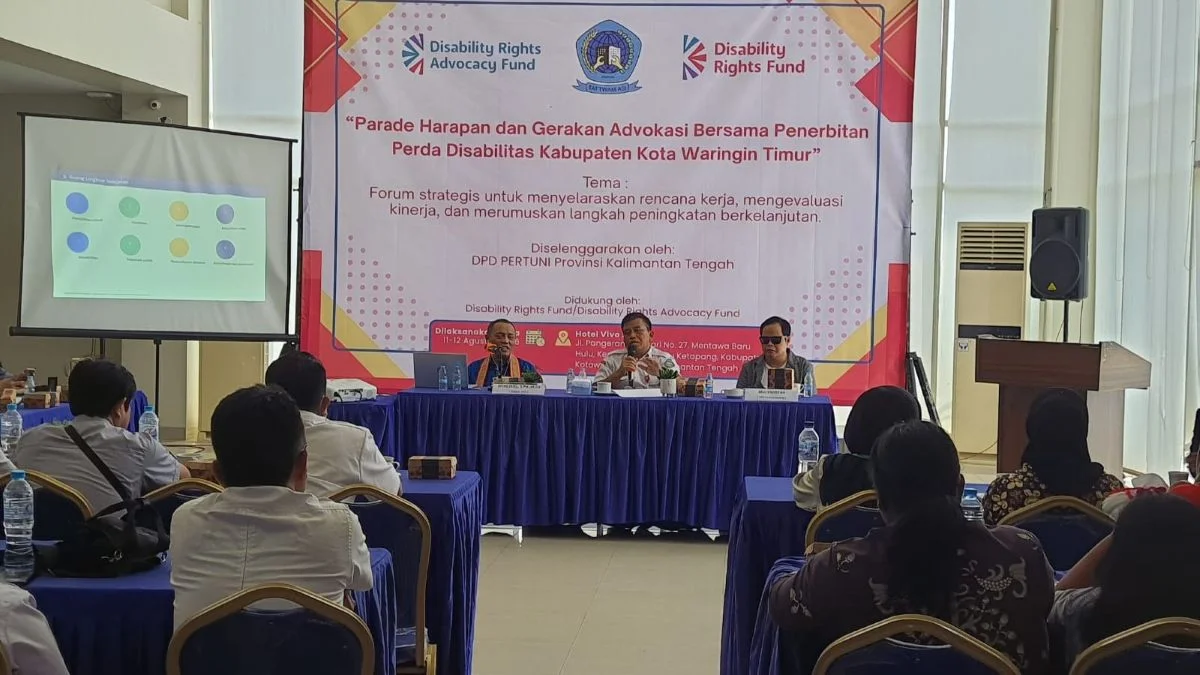Penyandang Disabilitas Kotim Dorong Akses Setara, Fasilitas Umum hingga Kesempatan Kerja