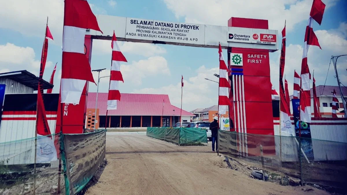 Proyek Sekolah Rakyat Kotim Rp246 Miliar Capai 90 Persen, Struktur Bangunan Rampung, Ditargetkan Tuntas September 2026