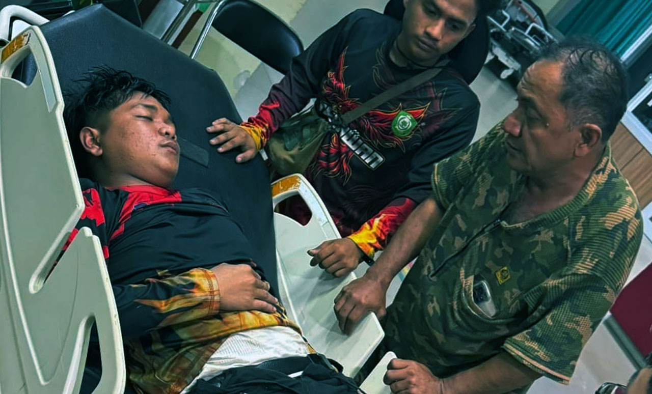 Relawan Tumbang Dilarikan ke IGD, Potret Merananya Garda Terdepan Karhutla Sampit